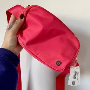 Pale Raspberry Lululemon Belt Bag- Has Extended Strap